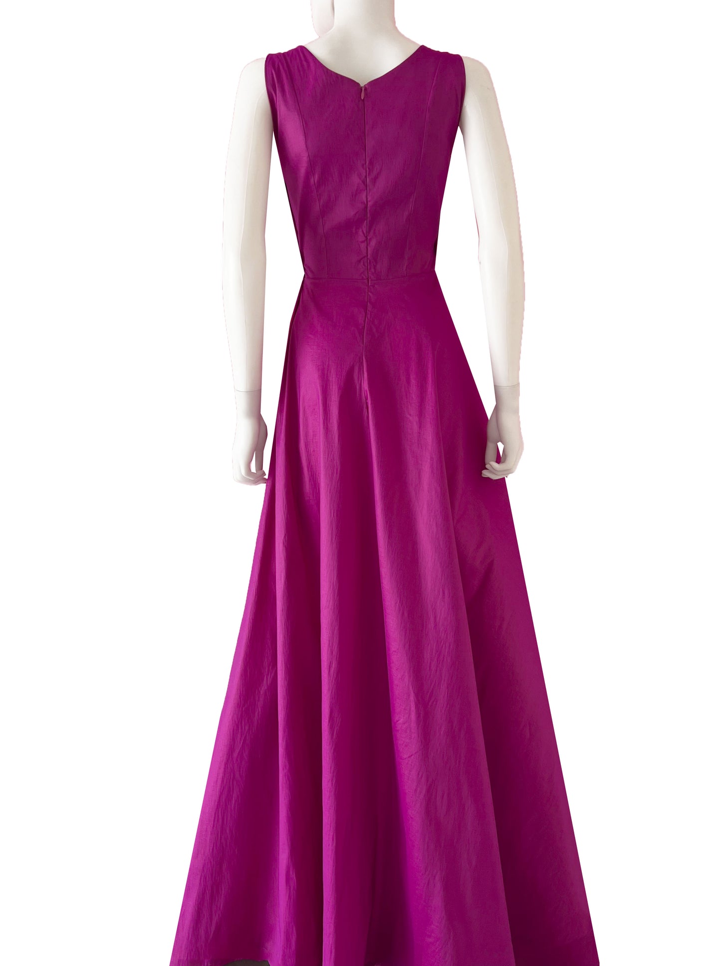 Vestido escote cuadrado bugambilia.