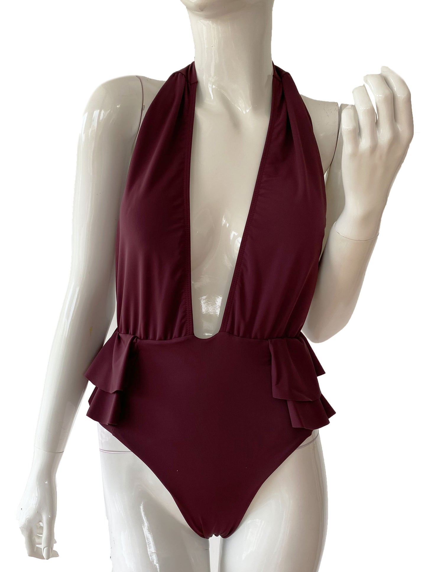 Monokini halter olanes tinto.