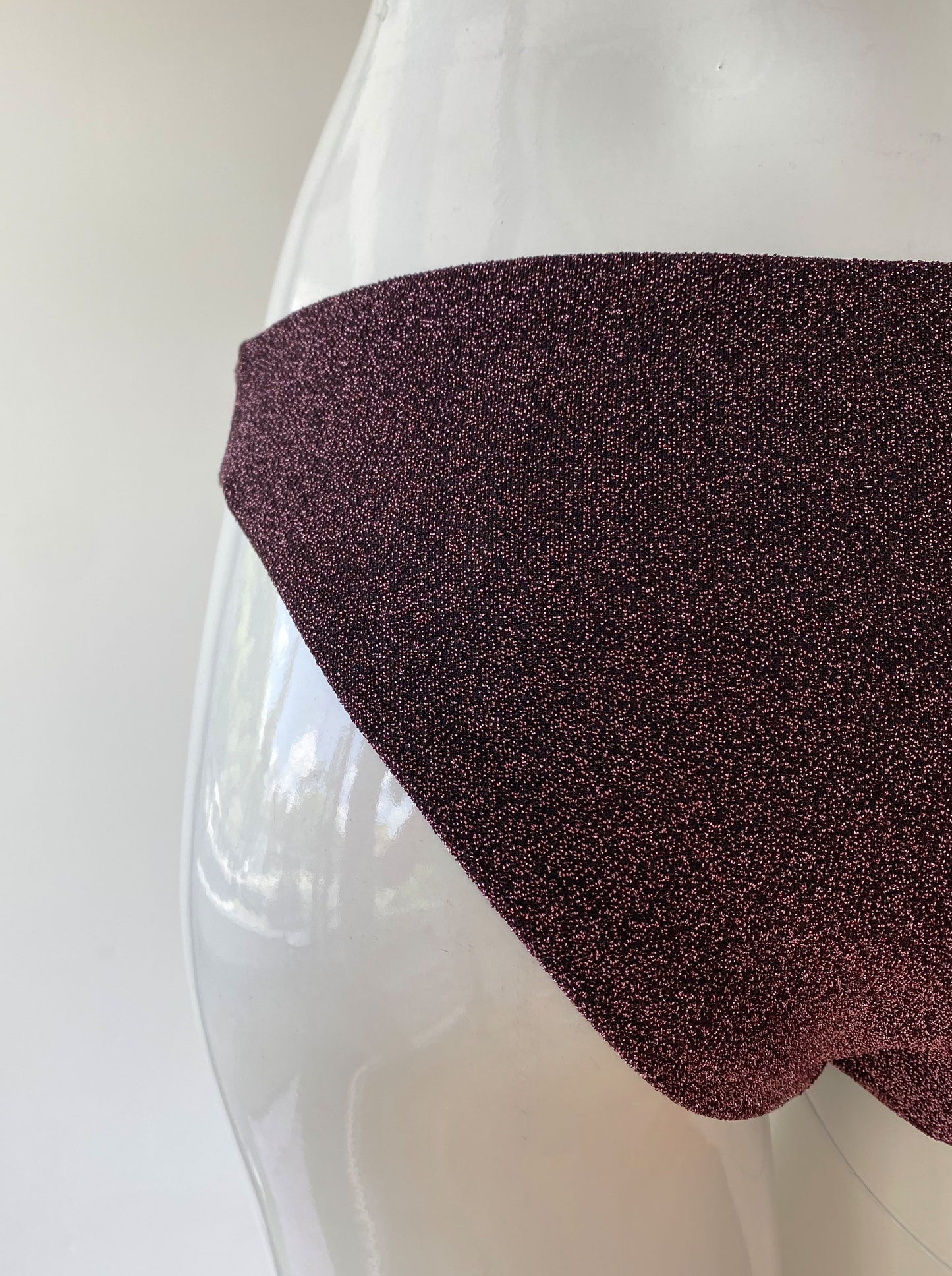 Bottom glitter rosa.