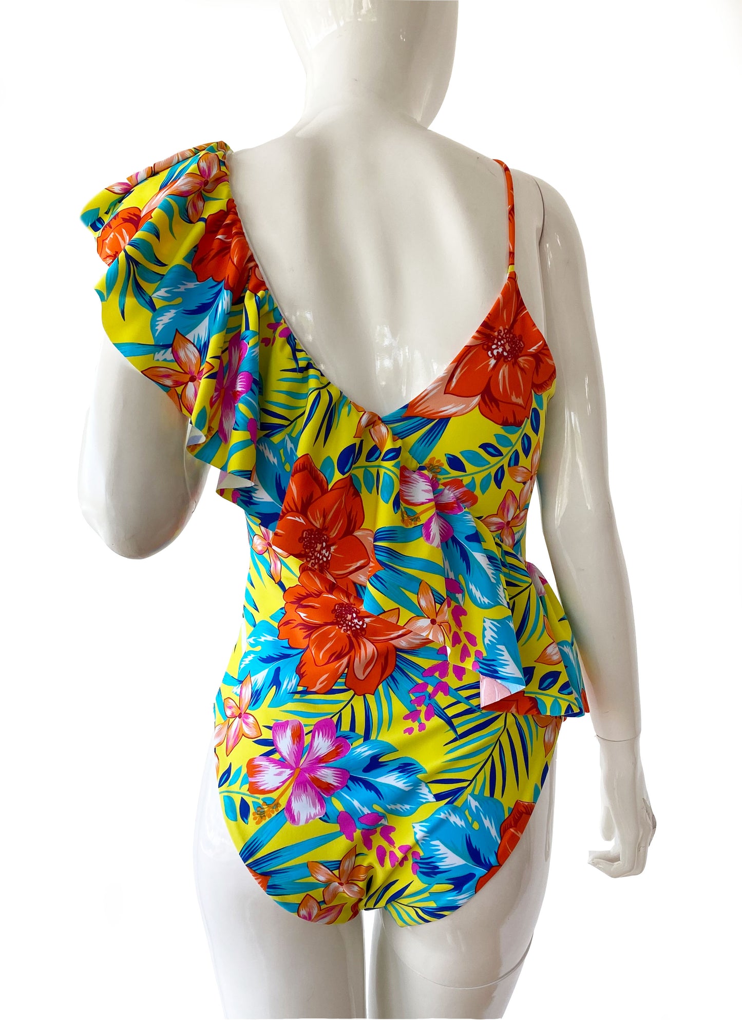 Monokini escarola estampado.