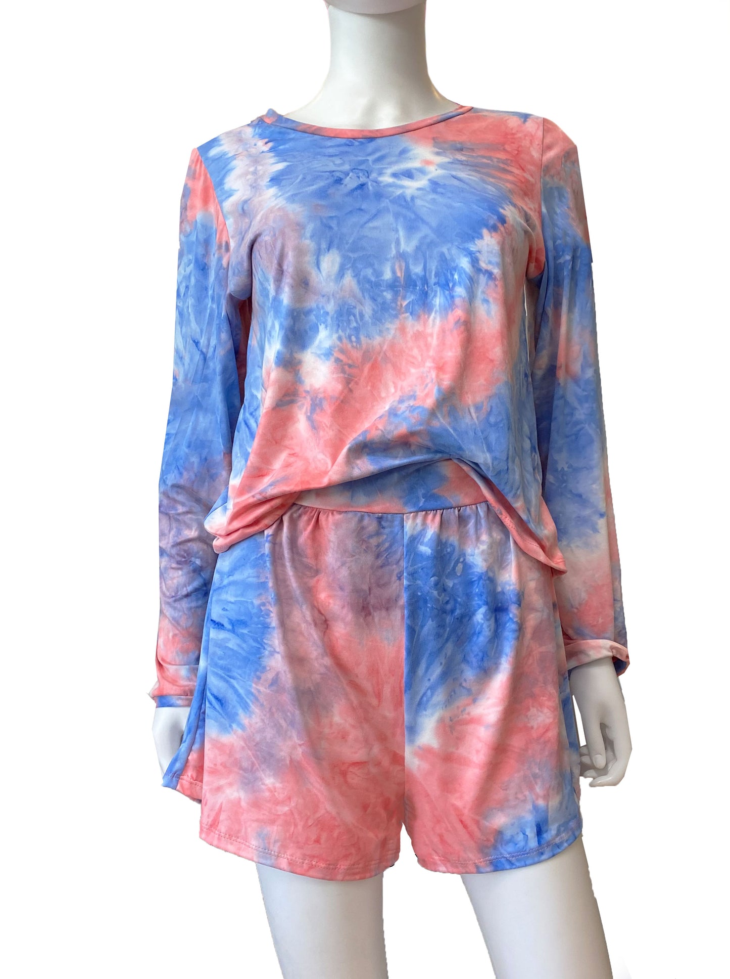 Set tie dye sudadera y short #2.